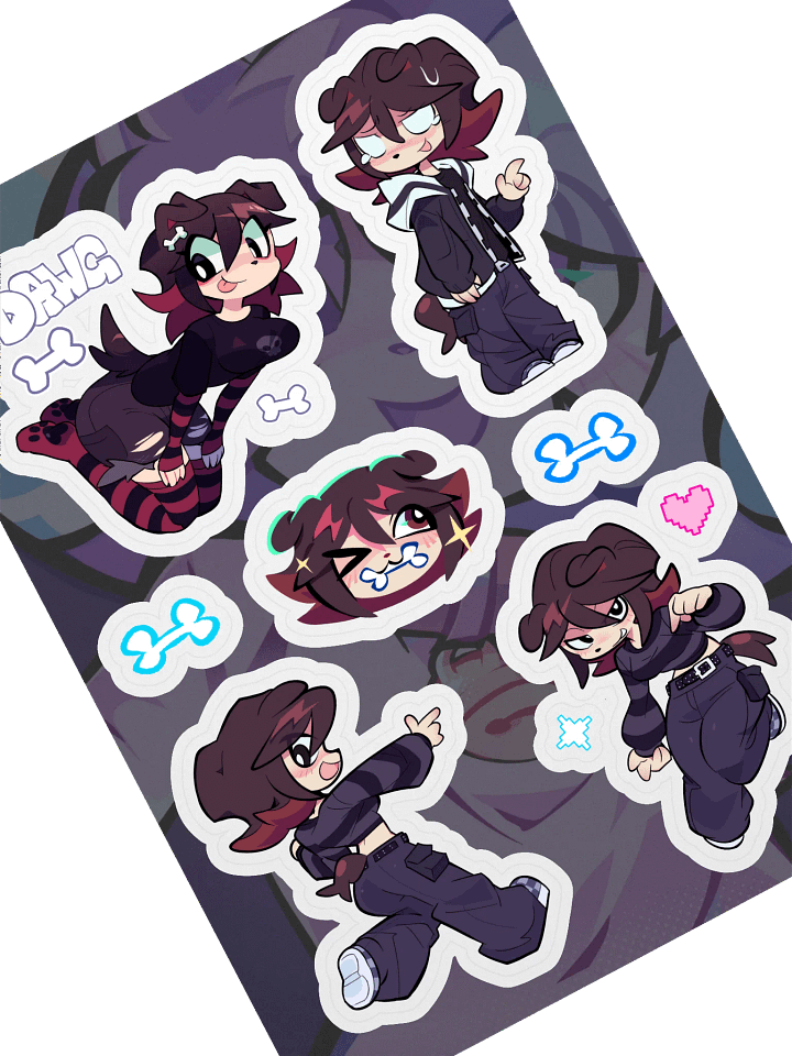 Velvet Sticker Sheet product image (2)