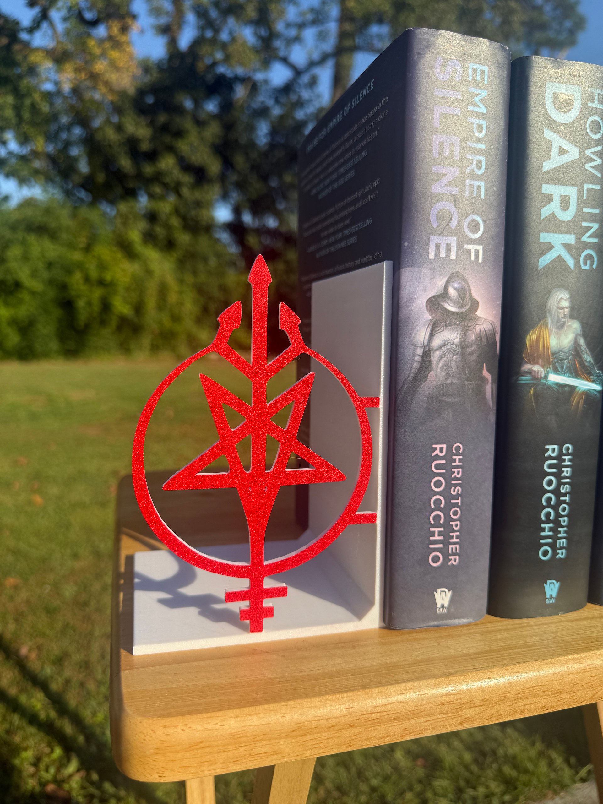 Sun Eater/ Red Company Bookend product image (3)