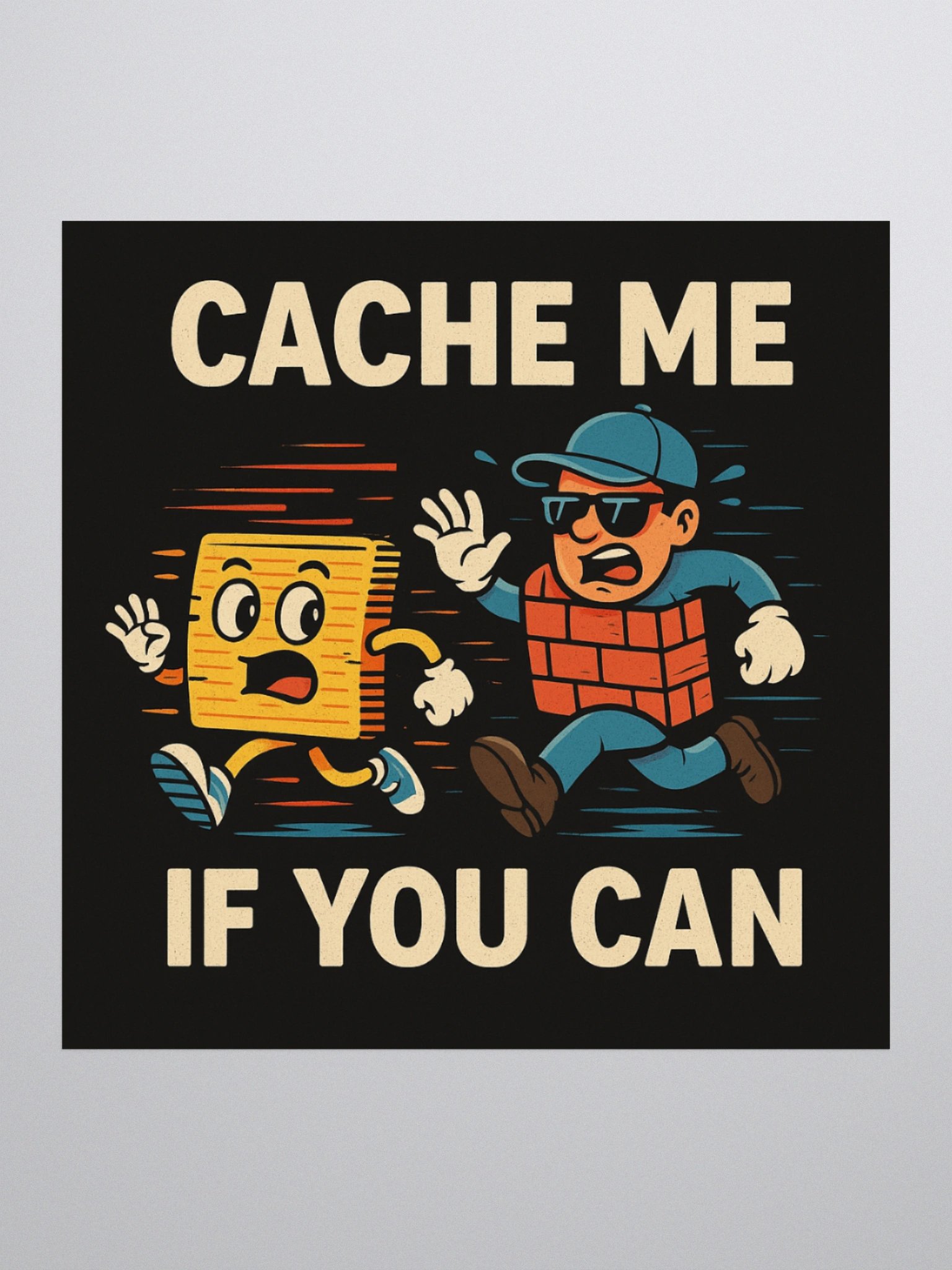 CACHE ME IF YOU CAN - Sticker product image (2)