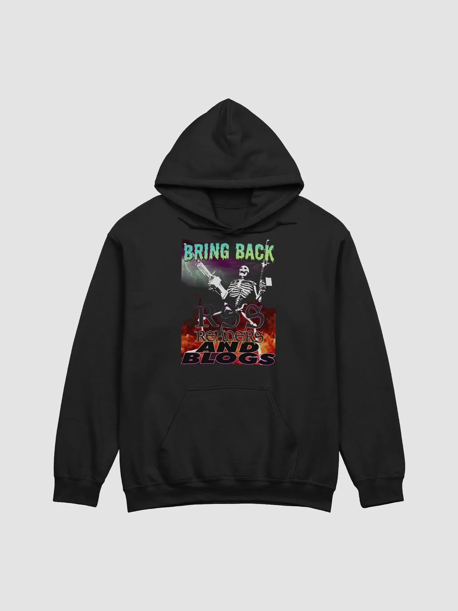 BRING BACK RSS READERS AND BLOGS HOODY product image (1)