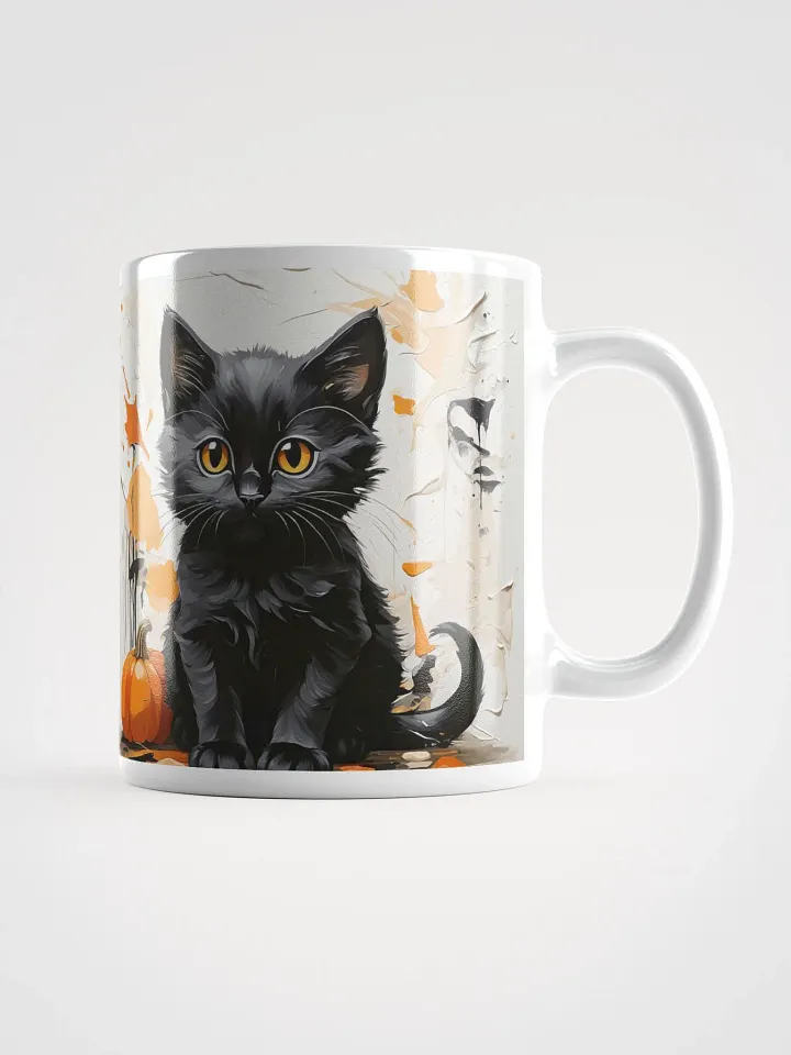 Enchanted Eyes Black Cat Mug product image (1)