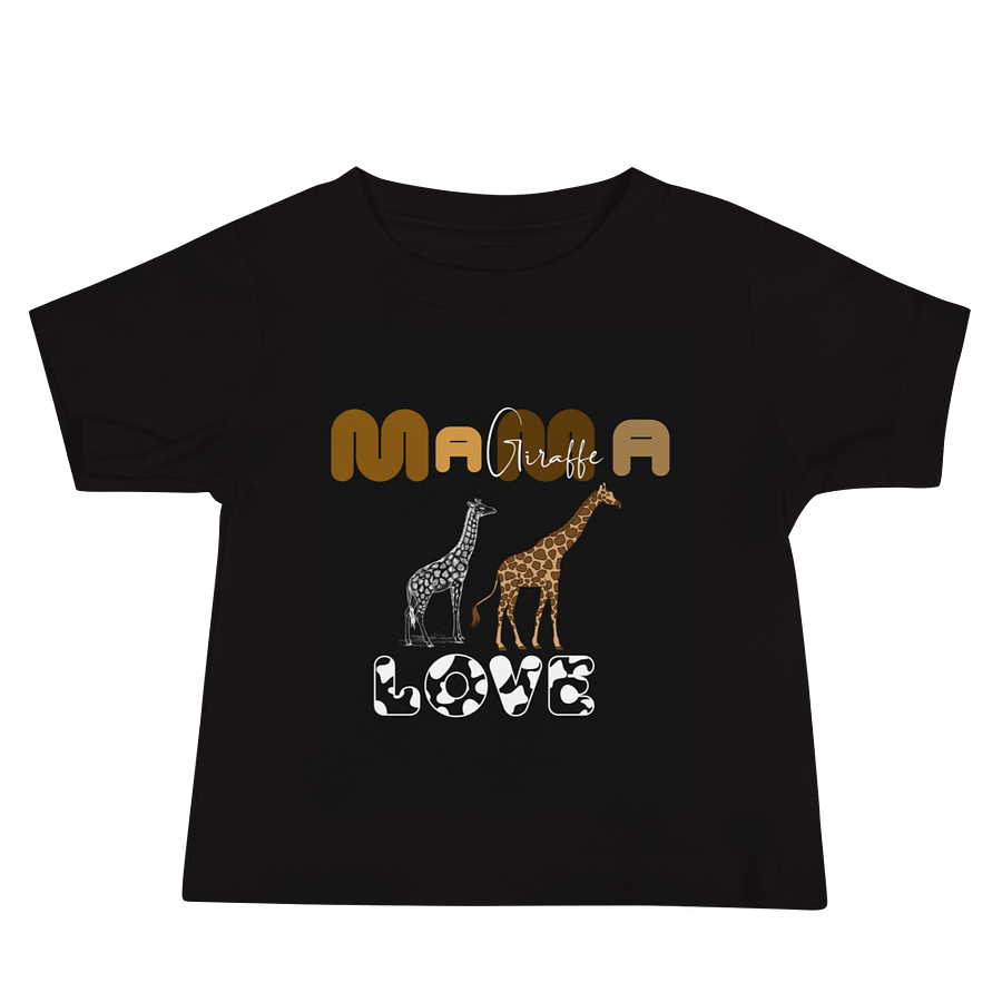 Mama Giraffe Love Baby Tee product image (2)