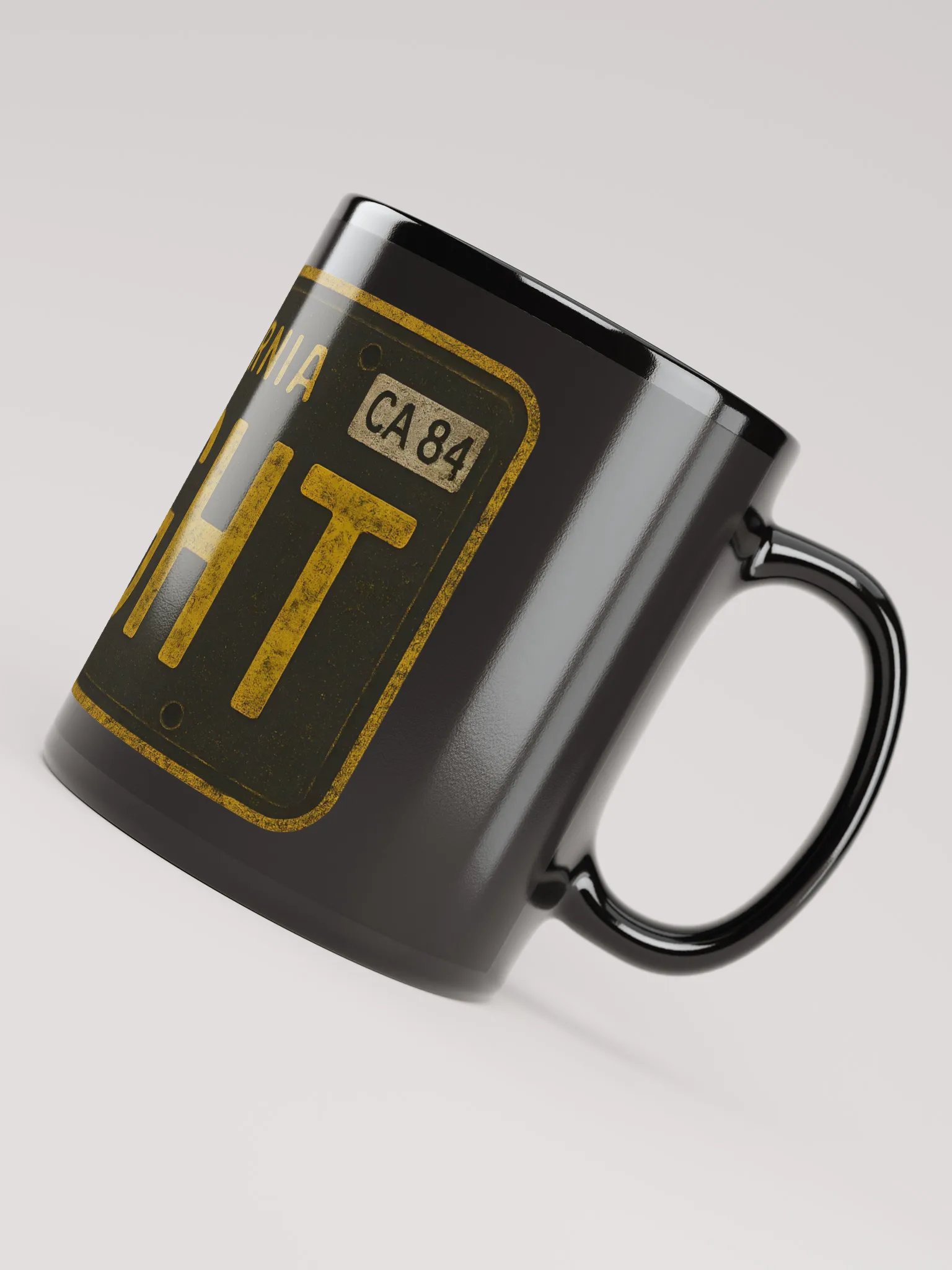 Black License Plate Mug product image (8)