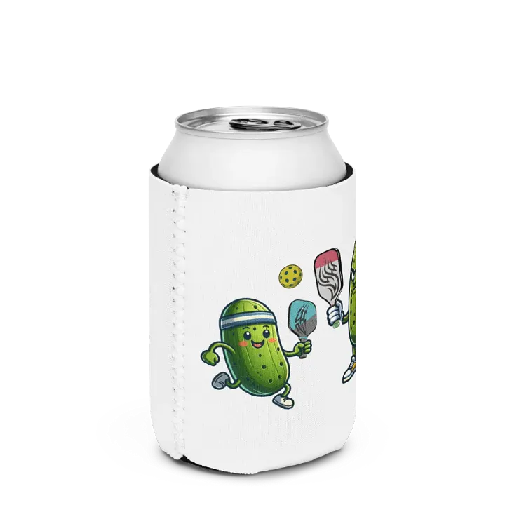Pickleball Battle Pickle Party Can Cooler product image (2)