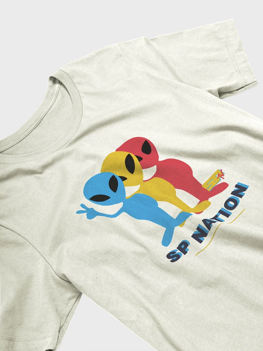 SP Nation - 3 Peaceful Aliens - shirt LIGHT colors product image (3)