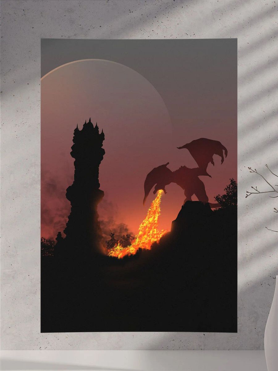 Flame Dragon | Poster product image (5)