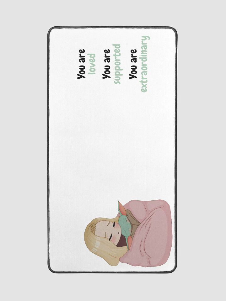 'Positively Mint' Desk Mat product image (2)