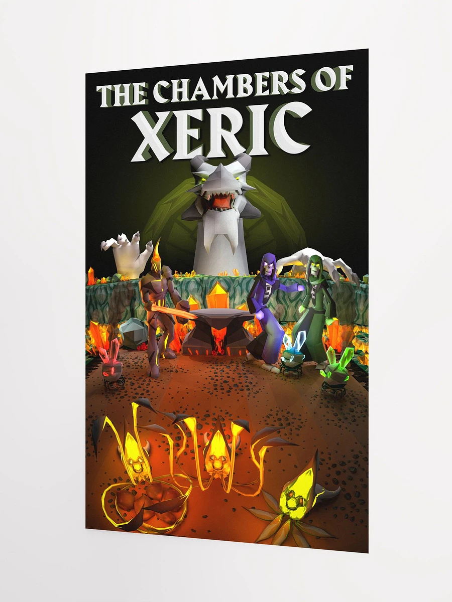 Chambers of Xeric | Enhanced Matte 3D OSRS Poster product image (4)