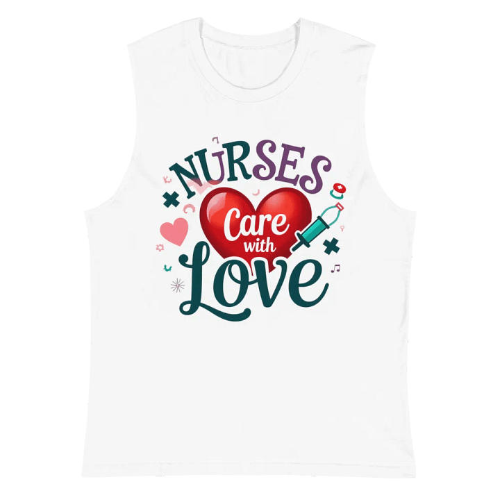 Nurse Love Muscle Tank product image (6)