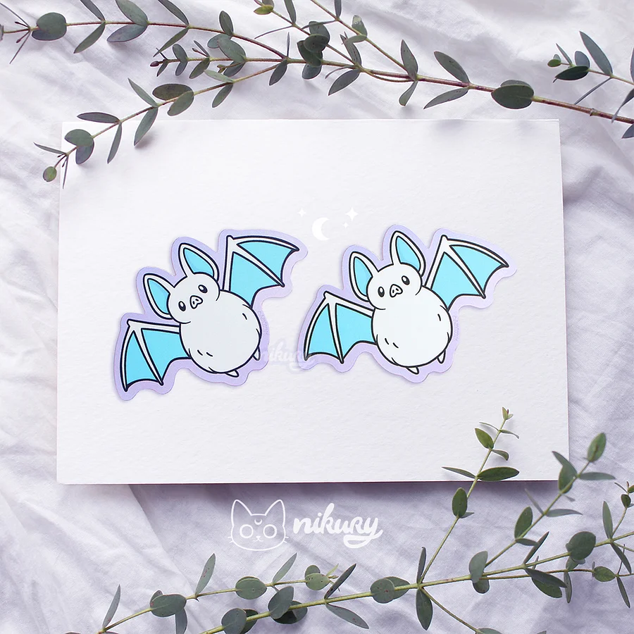 Holographic Matt Bat Sticker product image (3)