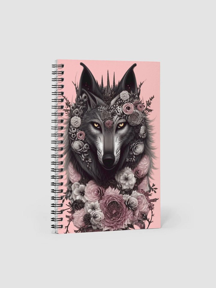 Snazzy wolf among roses product image (1)