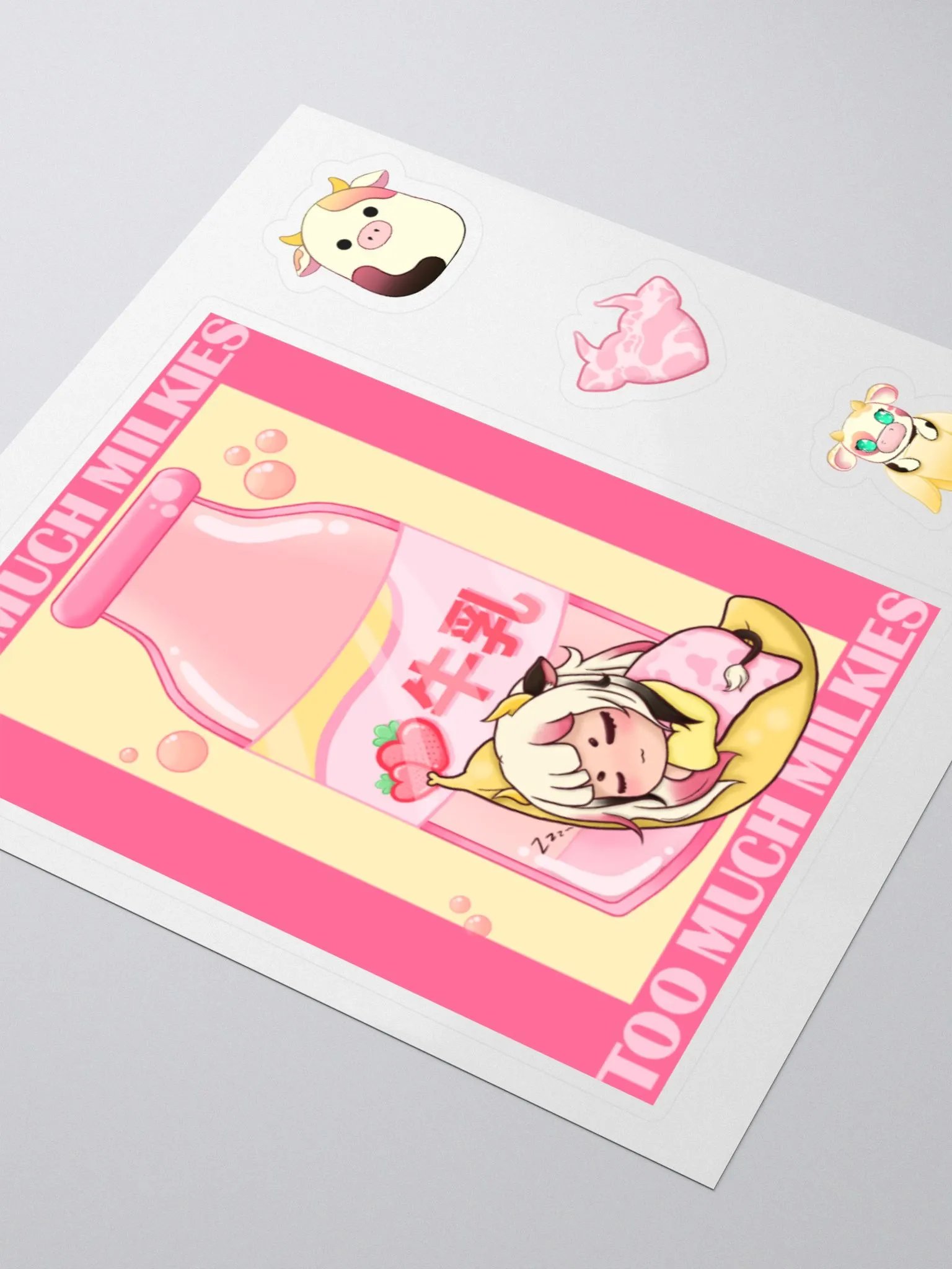 Milk-drunk Sticker Set product image (3)