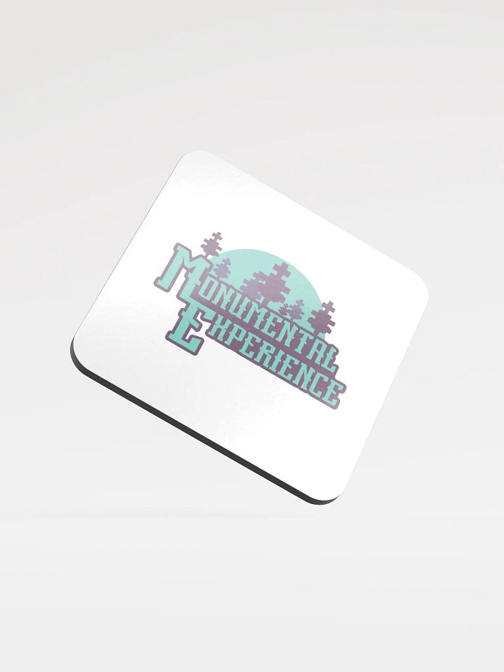 Monumental Experience Glossed Cork Coaster product image (1)