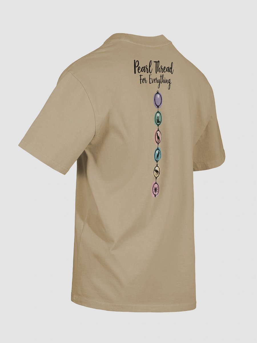 Colorful Bohemian Pearl Thread | Animal-Inspired Oversized Faded T-Shirt product image (30)