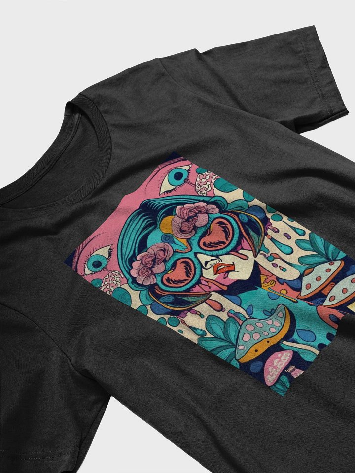Retro Trippy Woman T-Shirt product image (2)
