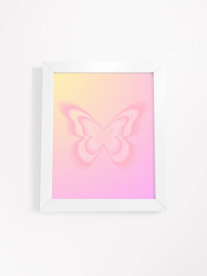 Pastel Butterfly Dreams Framed Poster product image (2)