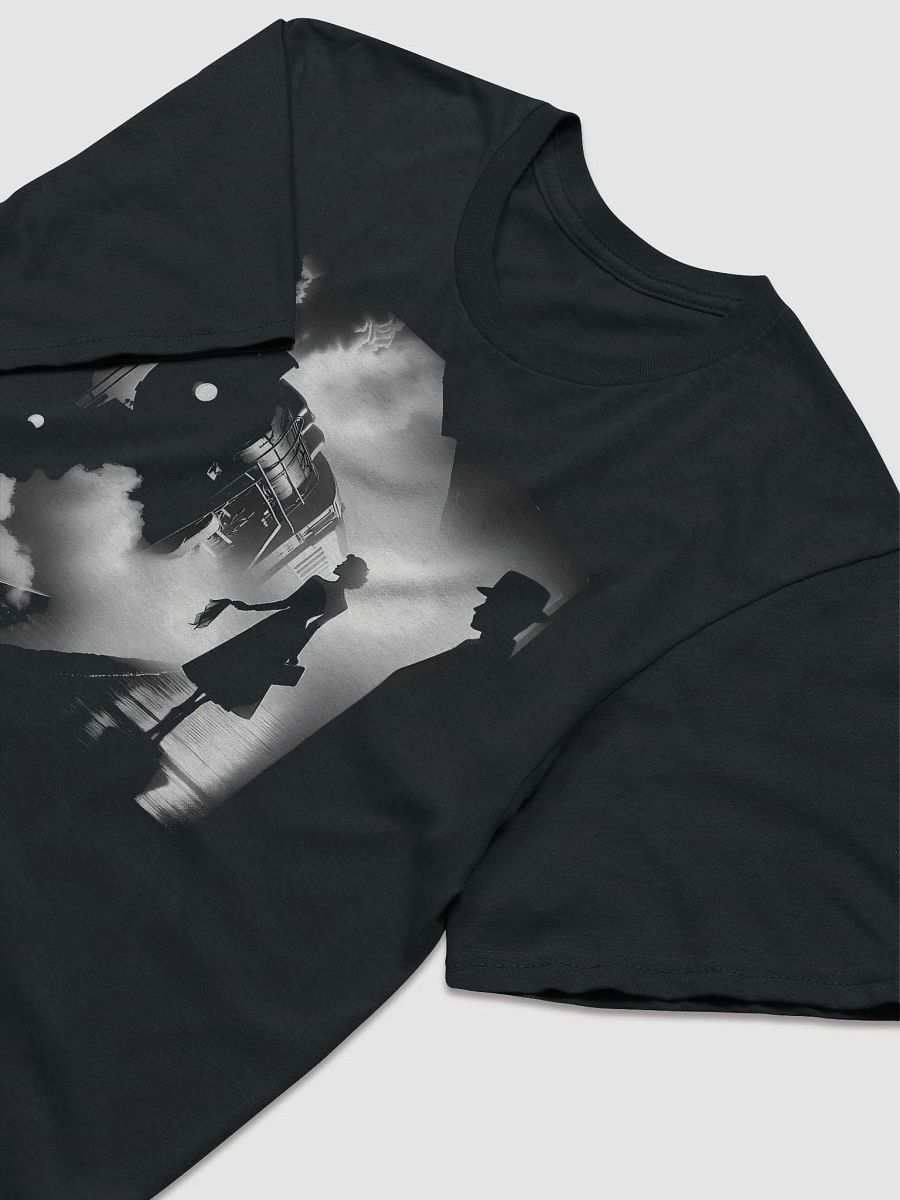 Noir Farewell at the Steam Train (Front Print Womens Tee) product image (2)