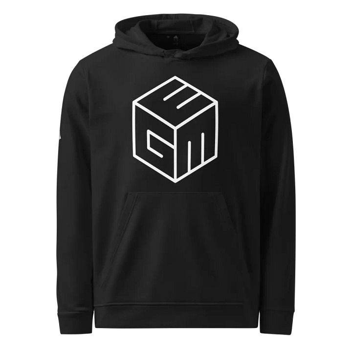 GEM White Logo adidas Fleece Hoodie product image (1)