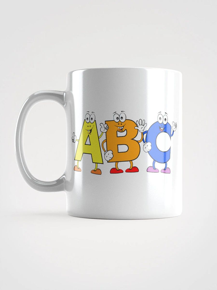 ABC White Glossy Mug product image (16)