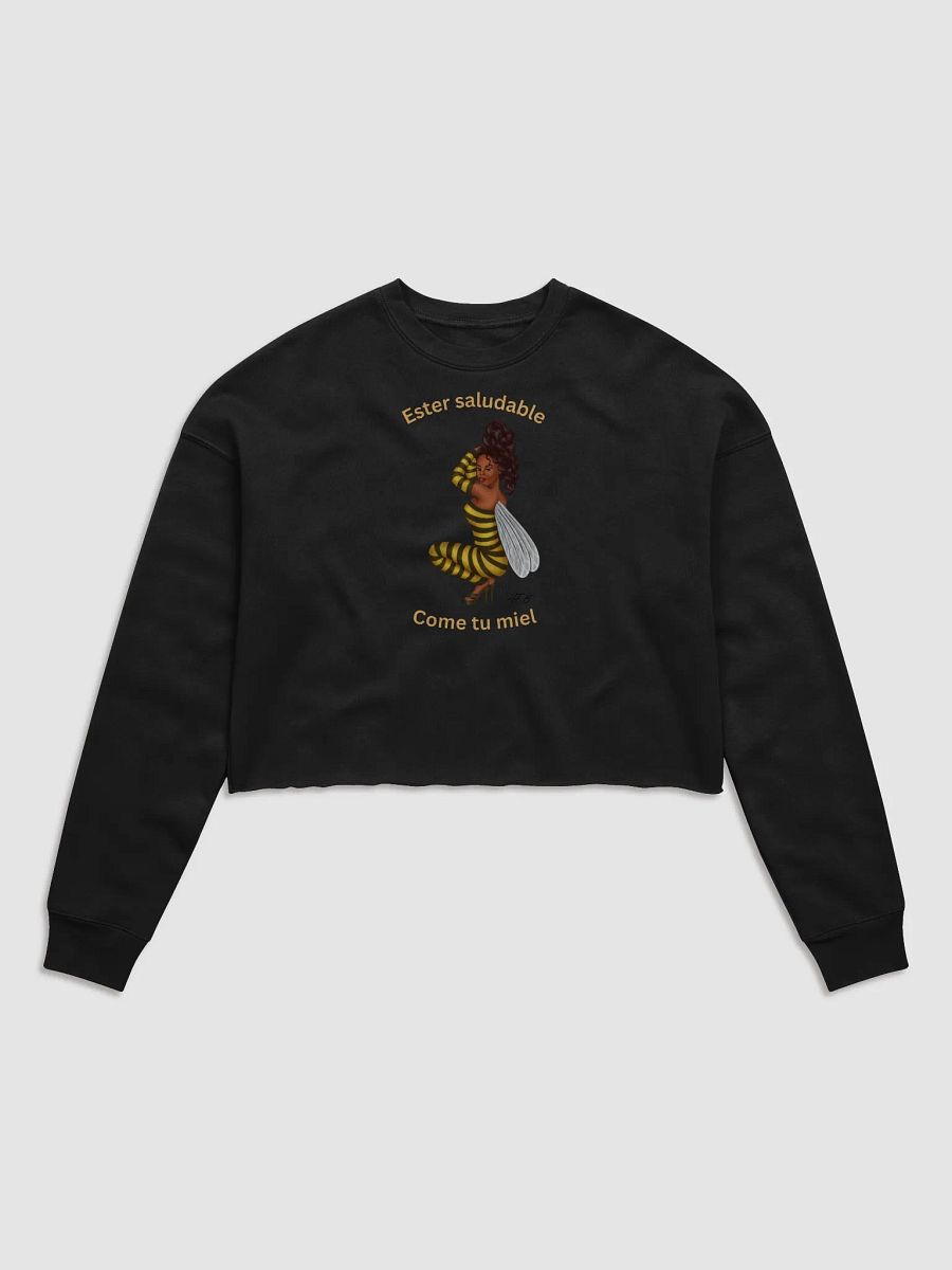 Bee-utiful Health Crop Sweatshirt product image (6)