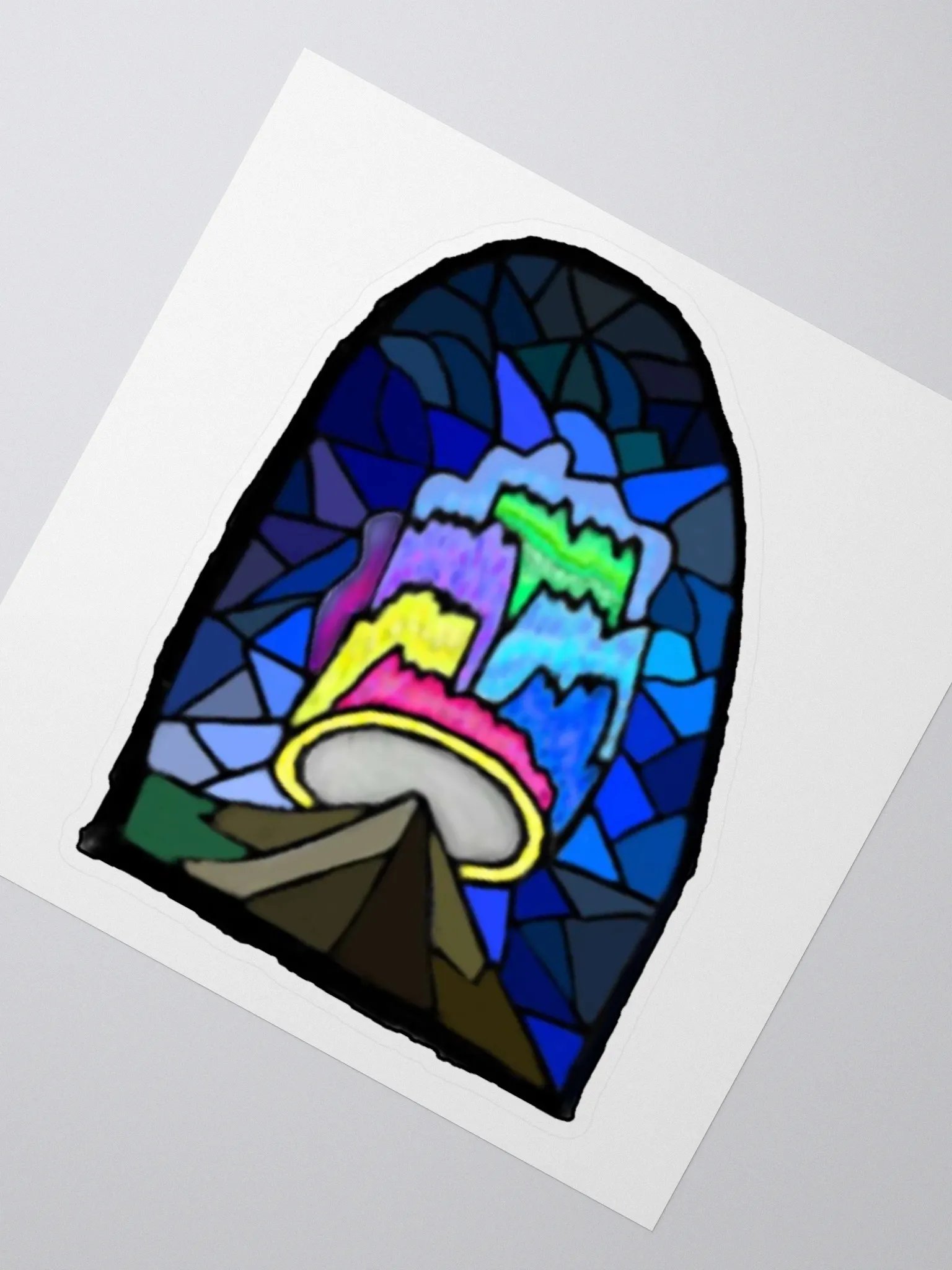 Aurora Peaks Kiss Cut Stickers product image (4)
