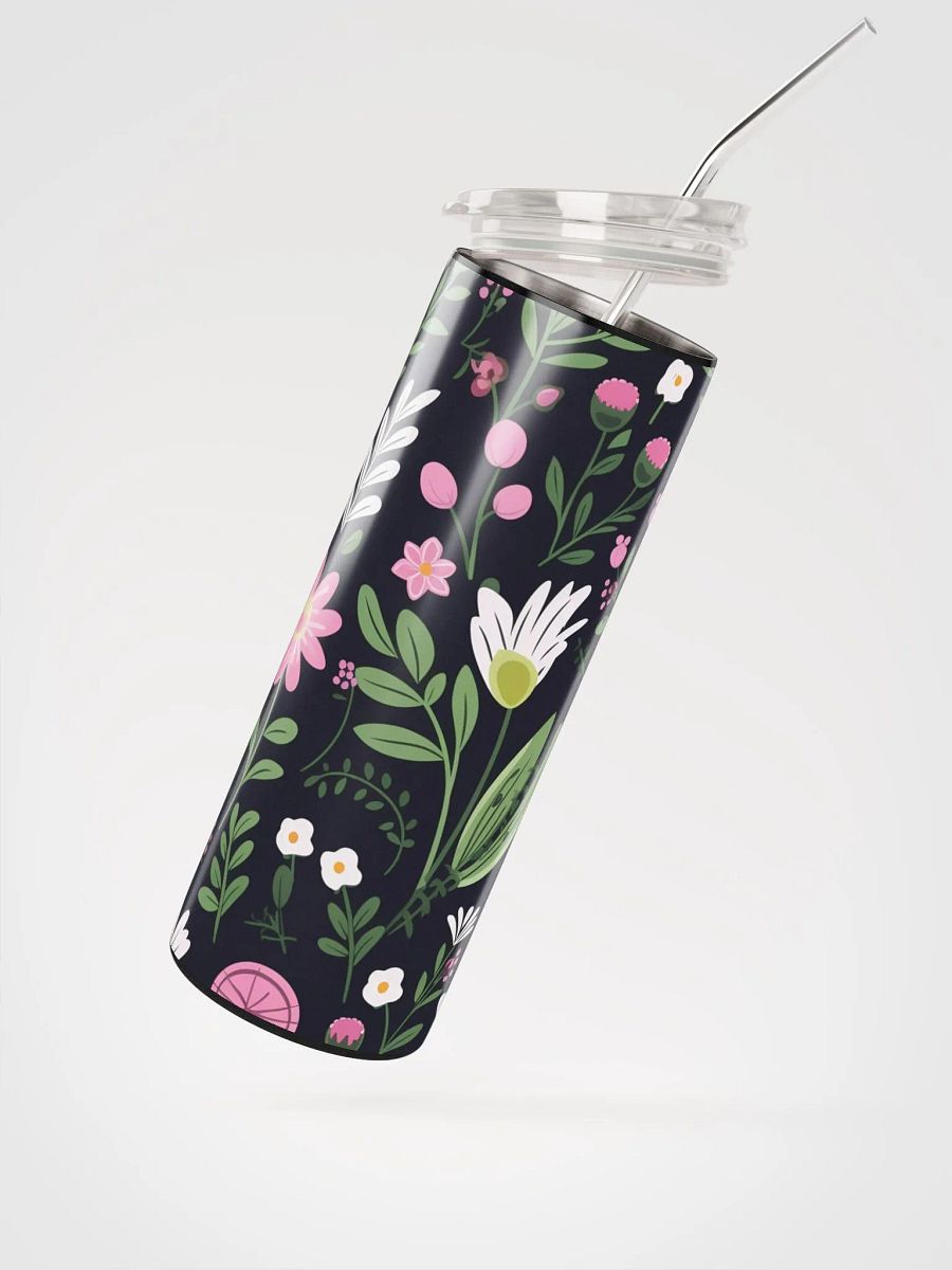 Insulated Night Pastel Colorful Floral Stainless Steel Tumbler | Stylish & Durable product image (2)