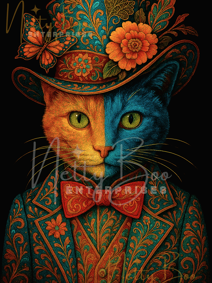 Majestic Muse: The Dapper Dreamcat product image (1)