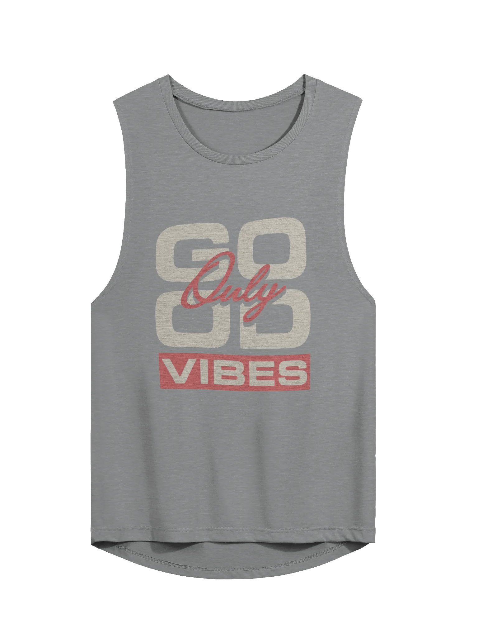 Good Vibes Only Stylized Muscle Tank product image (1)