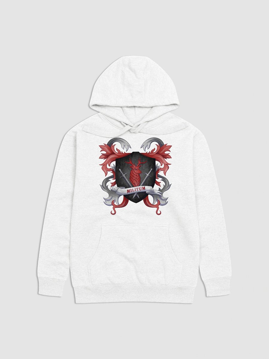 Hoodie (White) / Militum Logo 2025 Exclusive product image (1)
