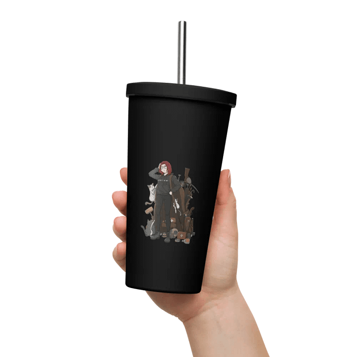 Loot Joblin Insulated Tumbler with a Straw product image (44)