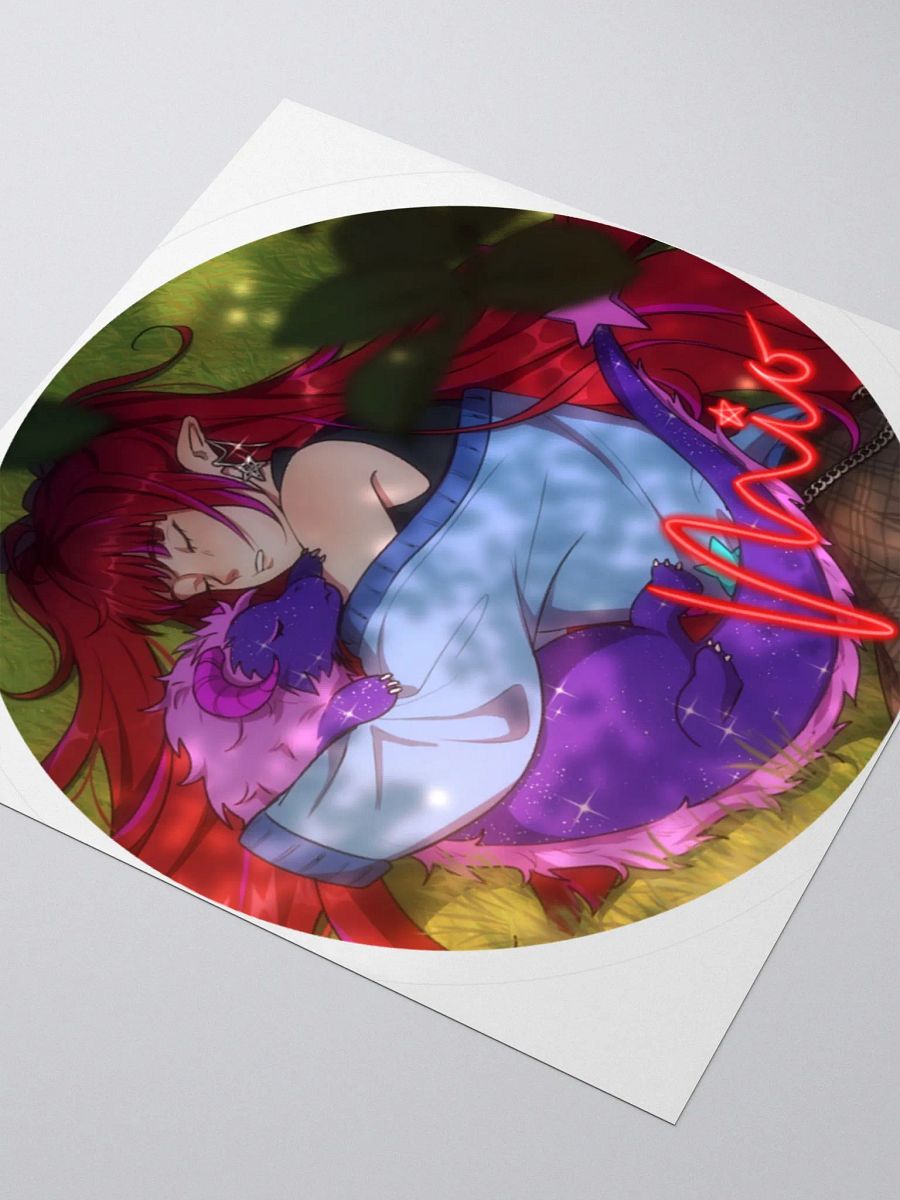 Sleepy afternoon Sticker product image (9)