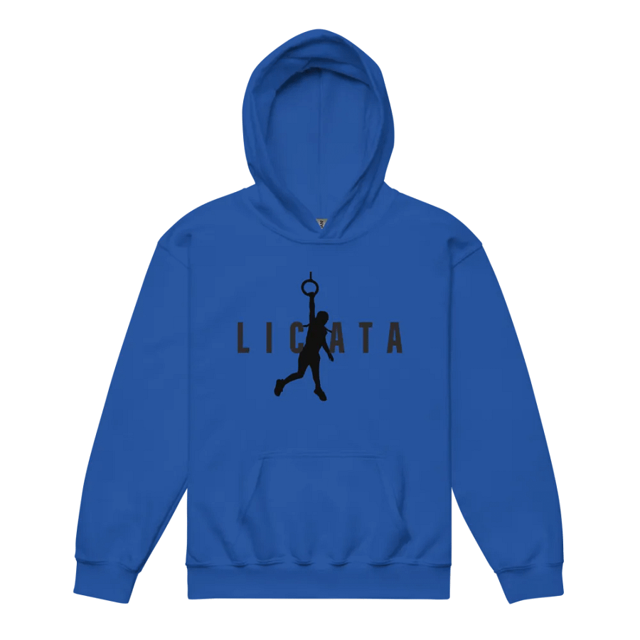 Ninja Girl Black Logo Kids Hoodie product image (1)