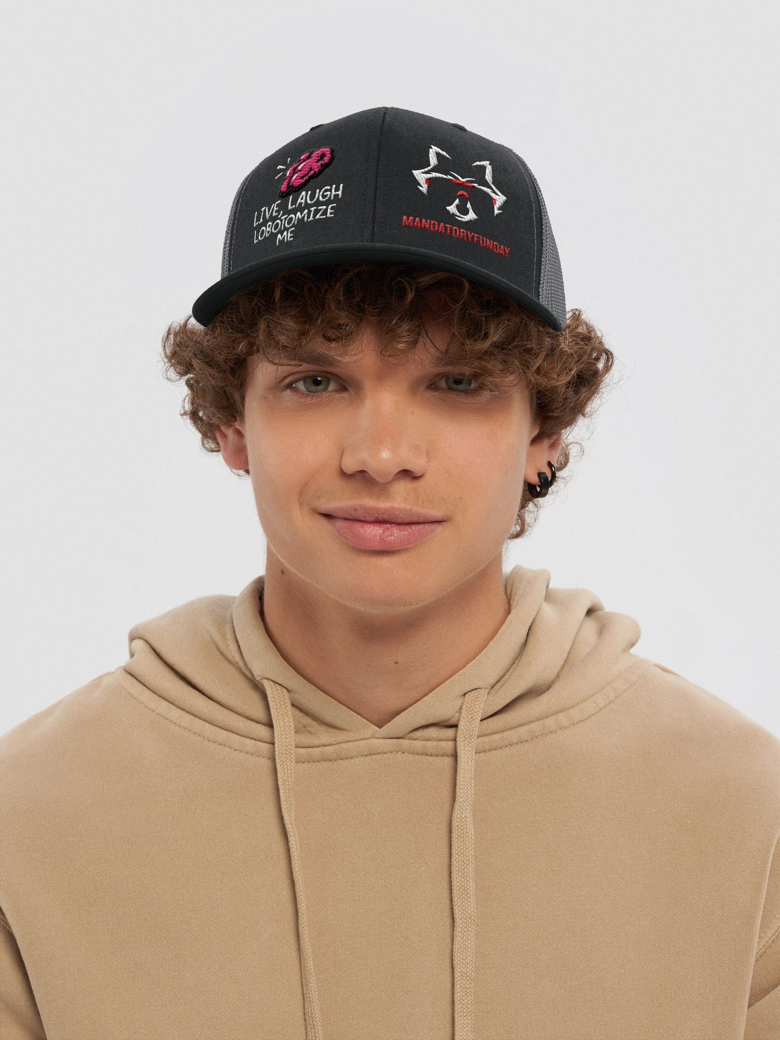 Live Laugh Lobotomize Hat product image (34)