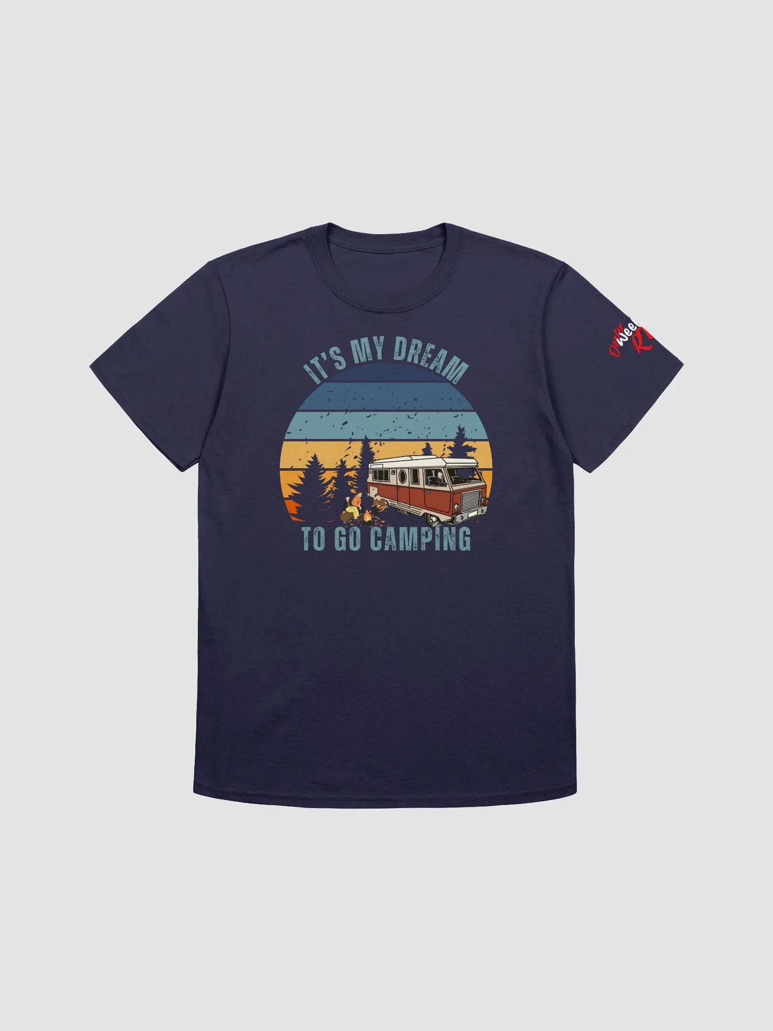 IT's My Dream To Go Camping Tee Class A, Lightweight product image (7)