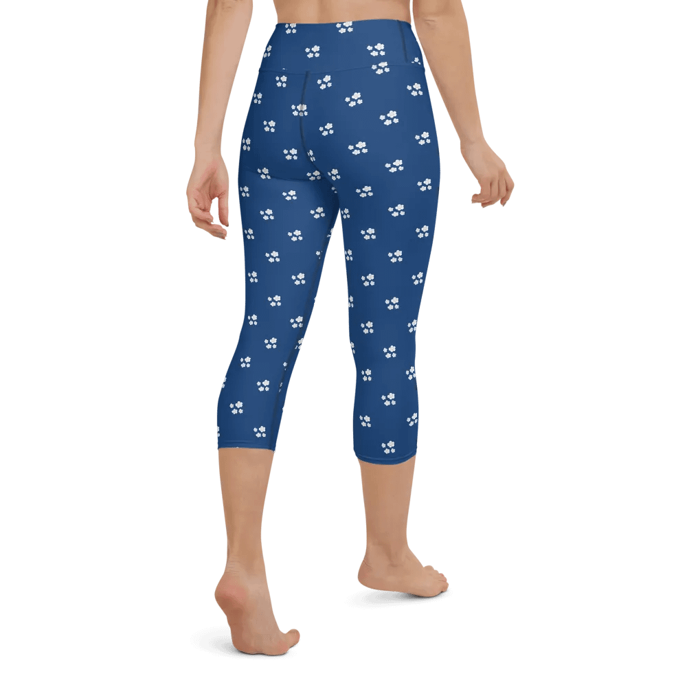 Pawsitively Stylish Yoga Capri Leggings product image (3)