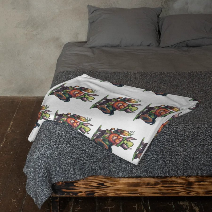 St. Paddy viking cozy blanket product image (23)