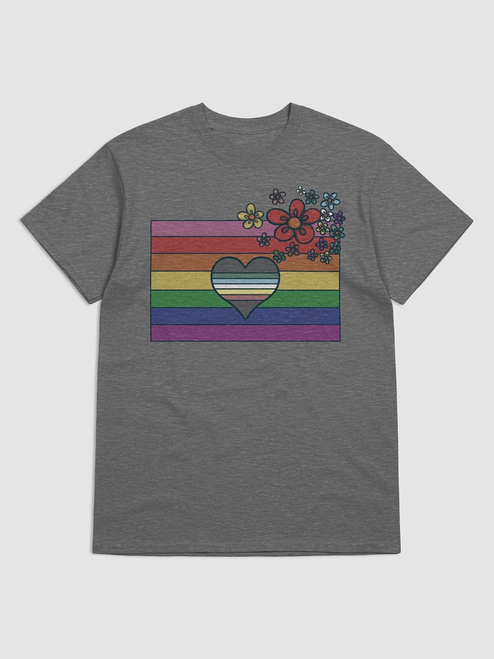 Bloom With Pride Disability Rainbow Flag T-Shirt product image (1)