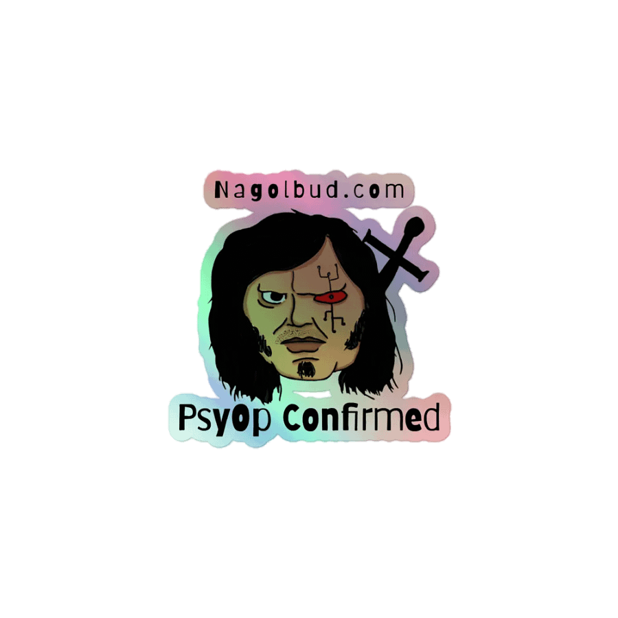 PsyOp Confirmed Holographic Sticker product image (1)
