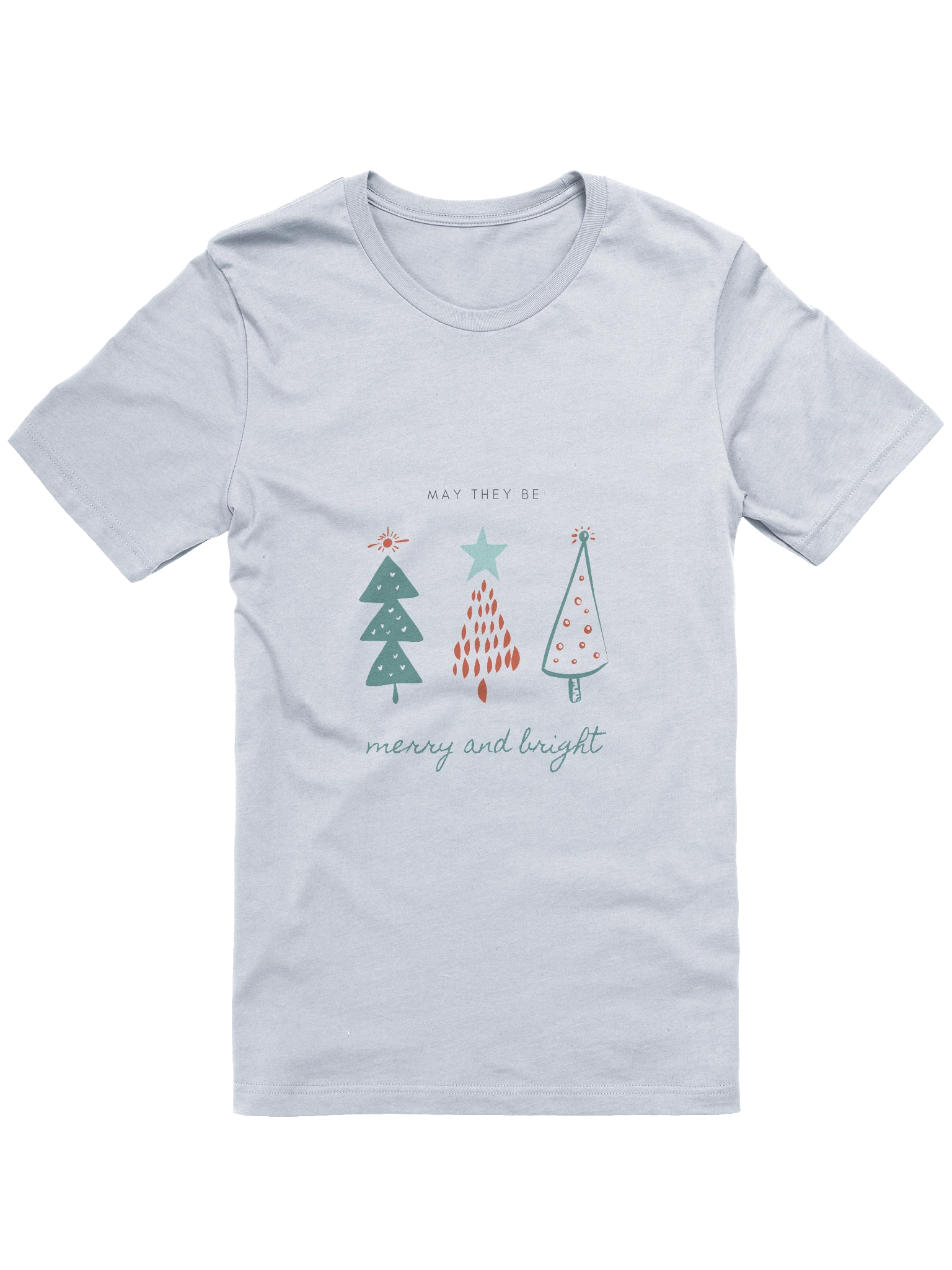 Joyful Christmas Trees Unisex T-Shirt product image (3)
