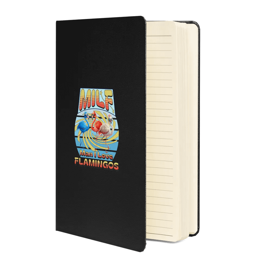 MILF Man I Love Flamingos Hardcover Bound Notebook product image (2)