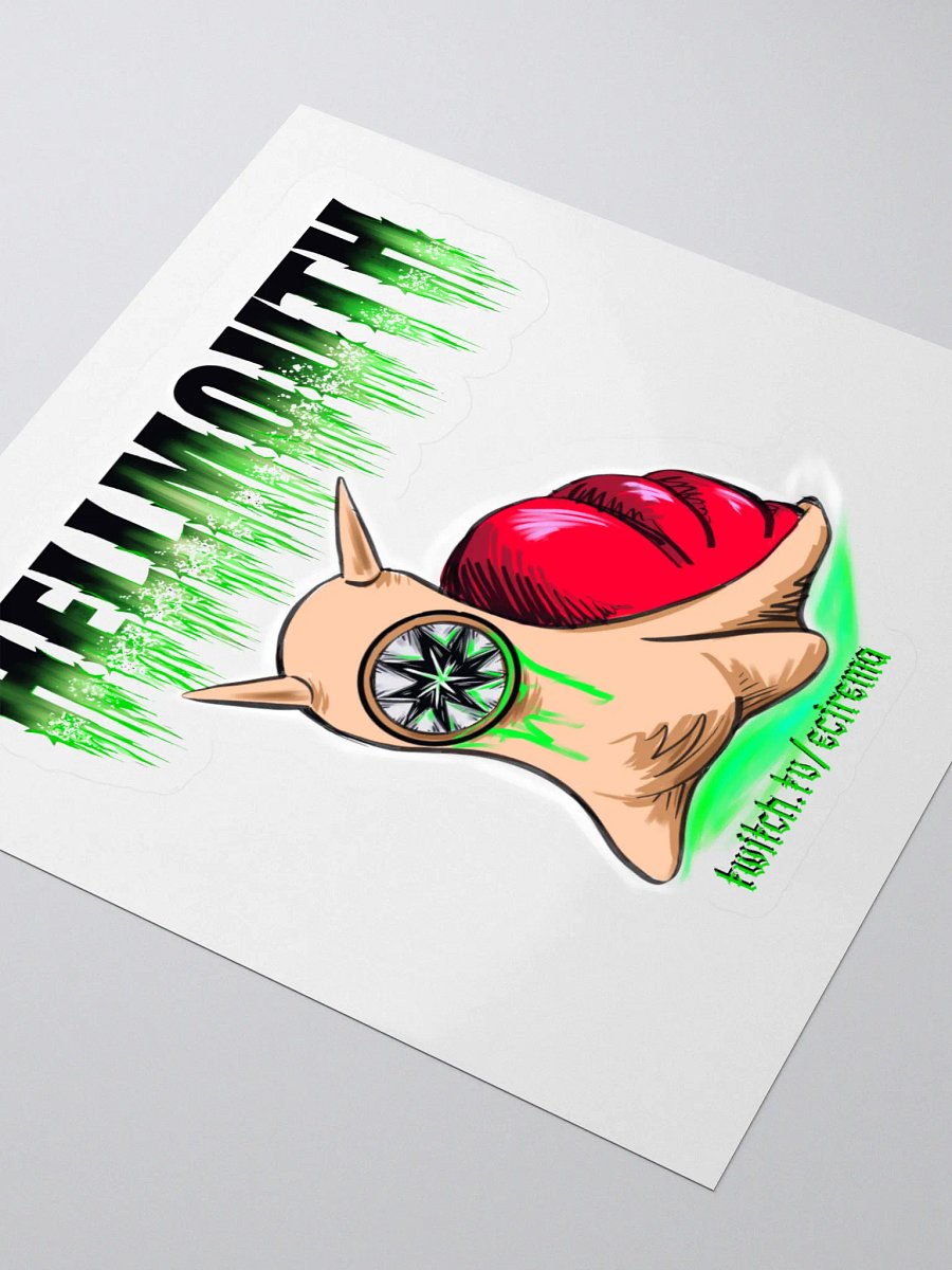 Ecirema "Metal" Hellmouth Sticker product image (3)