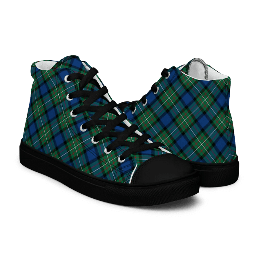 Ferguson Tartan Men's High Top Shoes product image (7)
