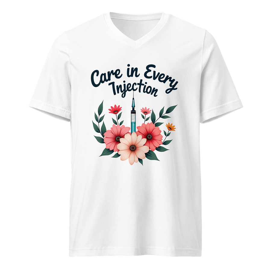 Bloom & Care V-Neck Tee product image (1)