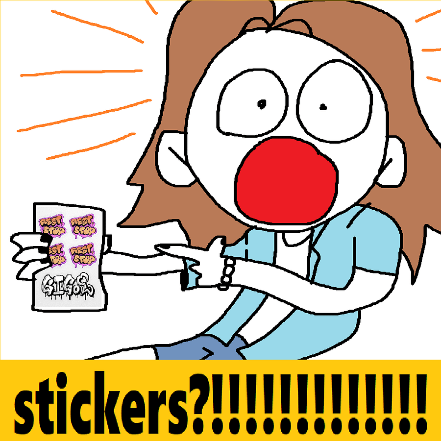 REST STOP 01: STICKER SHEET product image (4)