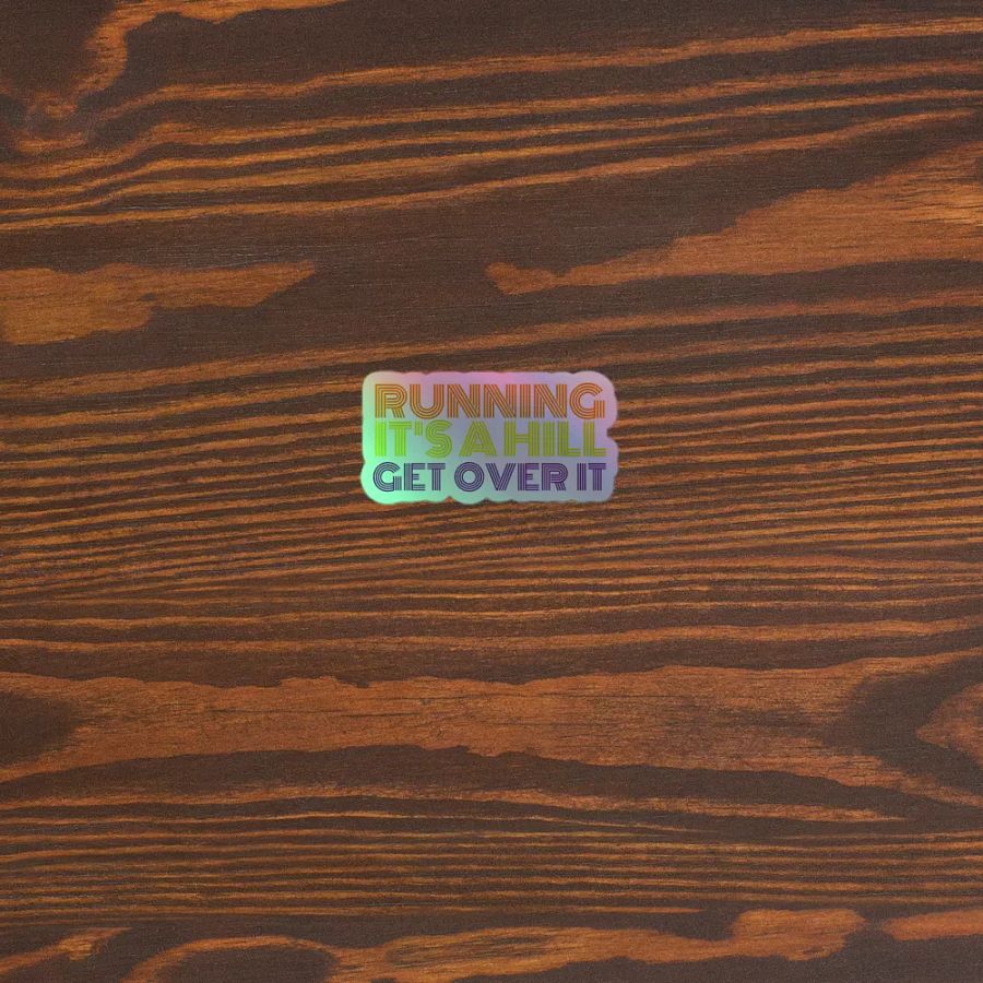 Hill Runner Holographic Sticker Set product image (5)