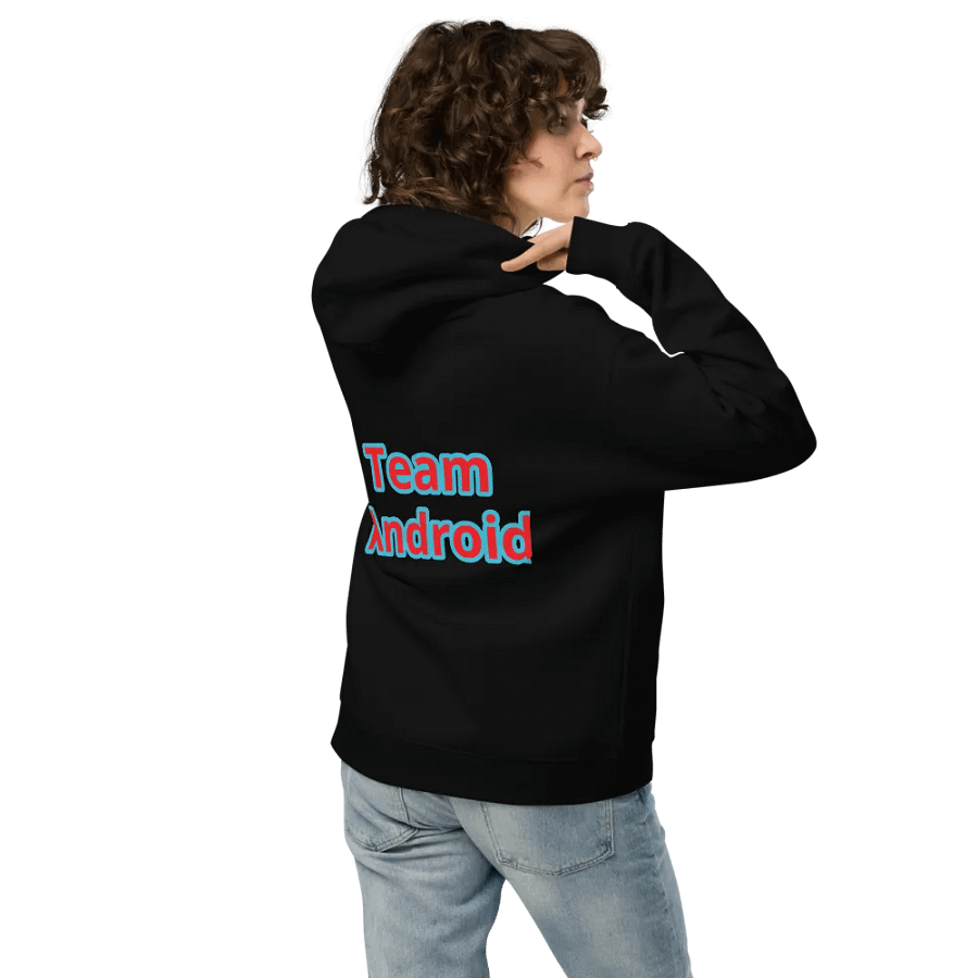 Blue and red KingAndroid hoodie product image (9)