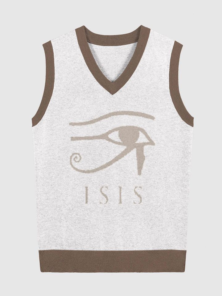 Isis Knitted V-Neck Vest product image (3)