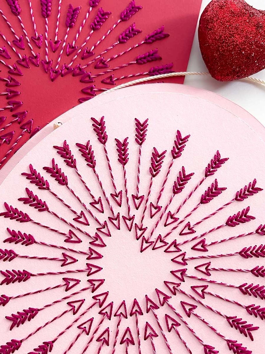 PATTERN : The Arrow's Path Paper Embroidery PDF product image (4)