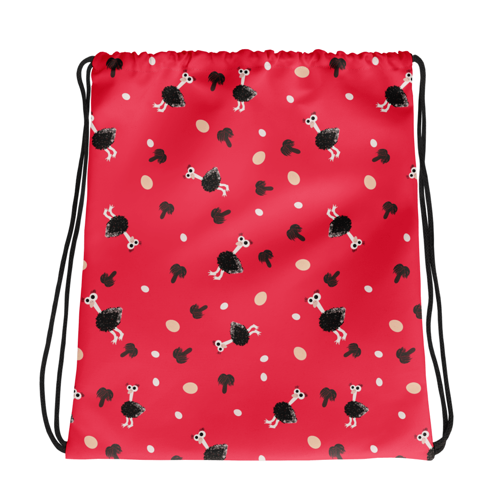 Whimsical Avian Adventure Drawstring Bag product image (1)