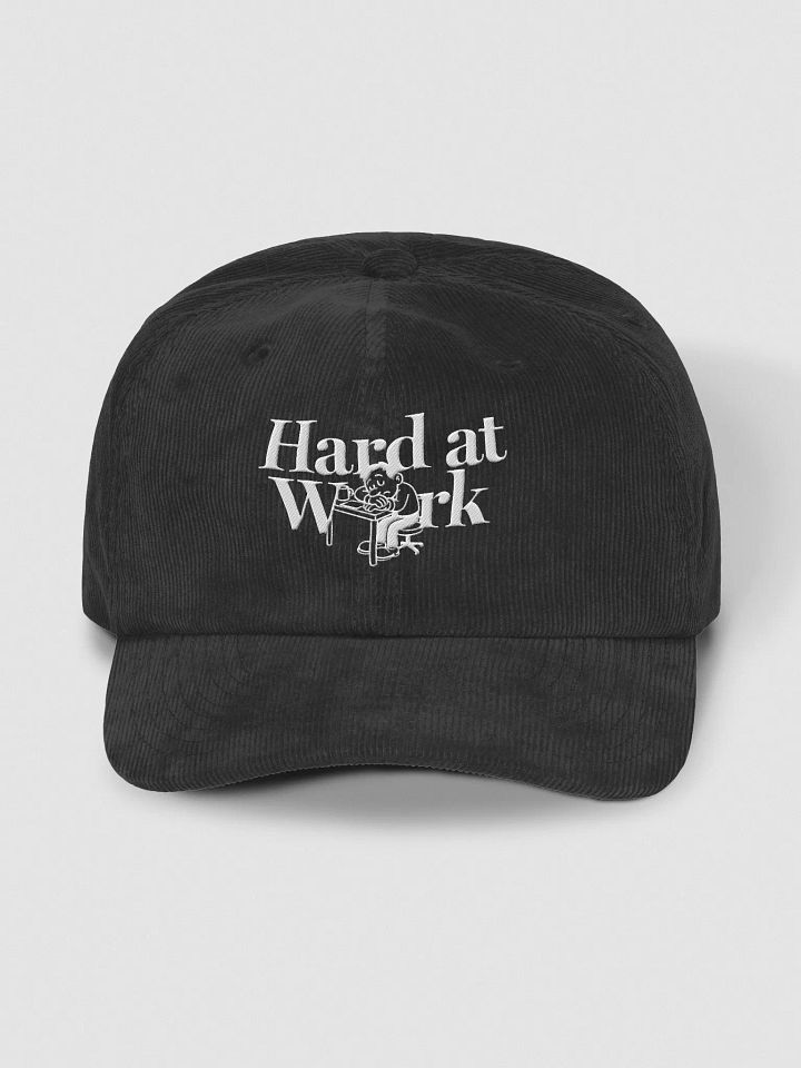 Hard At Work Corduroy Cap product image (1)